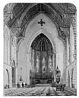 Chancel of Trinity Chapel, New York by John William Hill